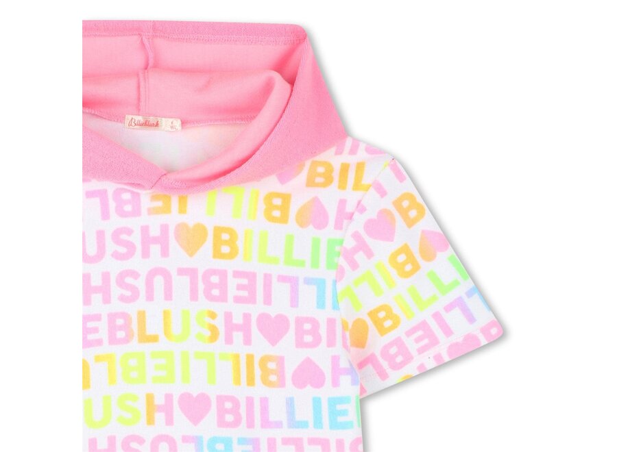 Terry towel dress, allover "Billieblush"