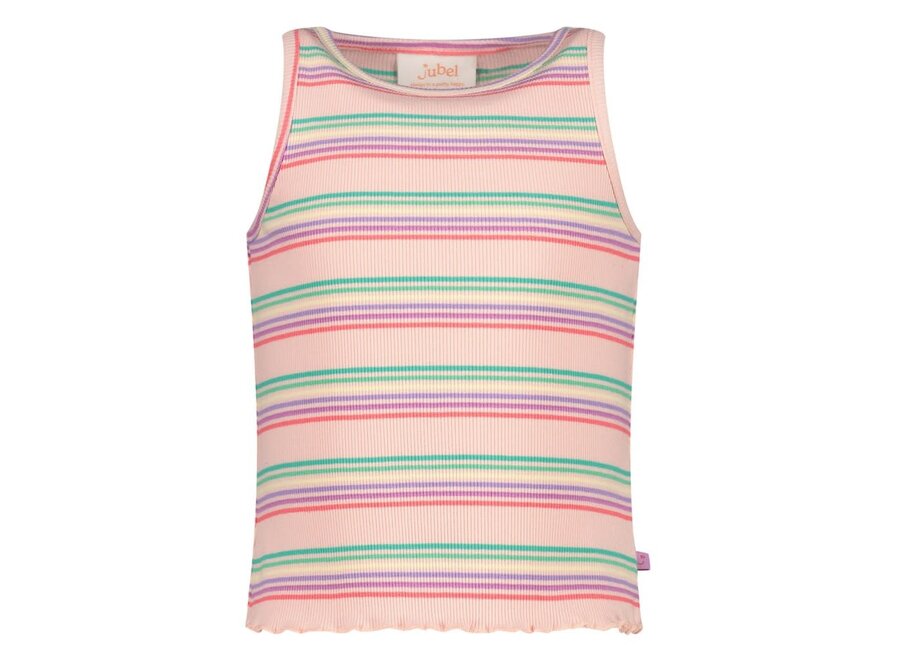 Singlet rib - Picknick Perfect Roze