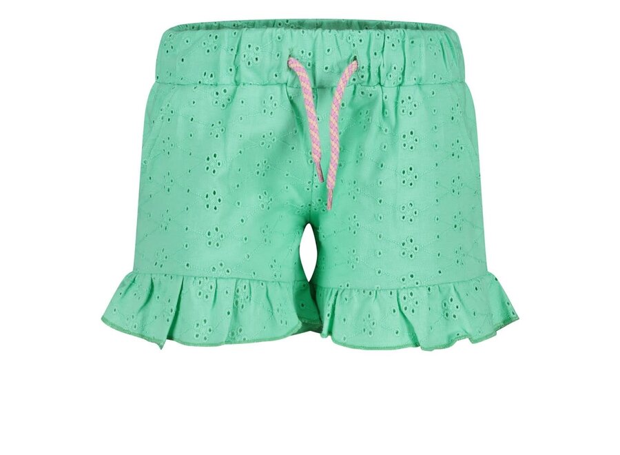 Short broderie - Picknick Perfect groen