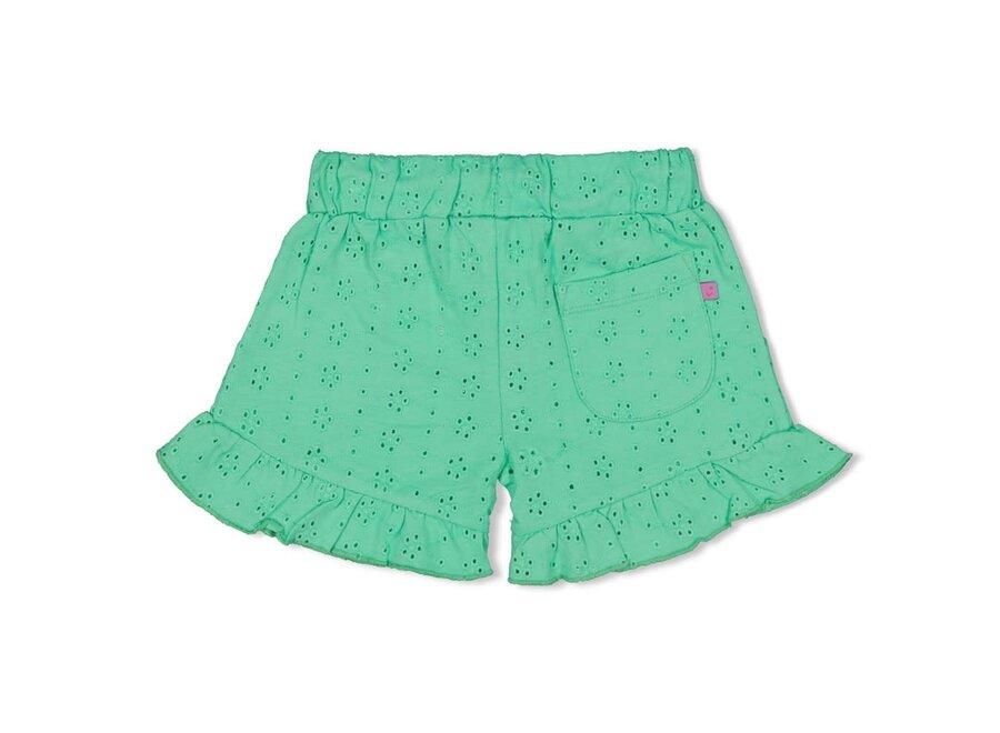 Short broderie - Picknick Perfect groen