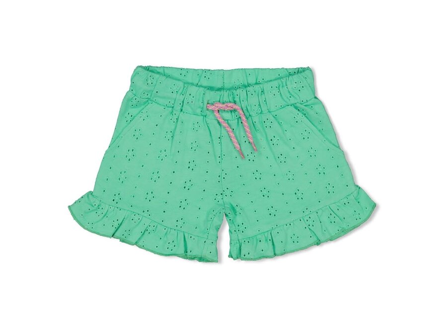 Short broderie - Picknick Perfect groen