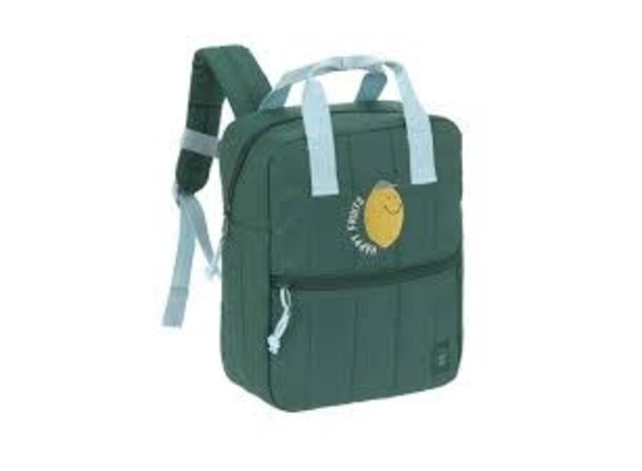 Mini Square Backpack Little Gang Lemon dark green
