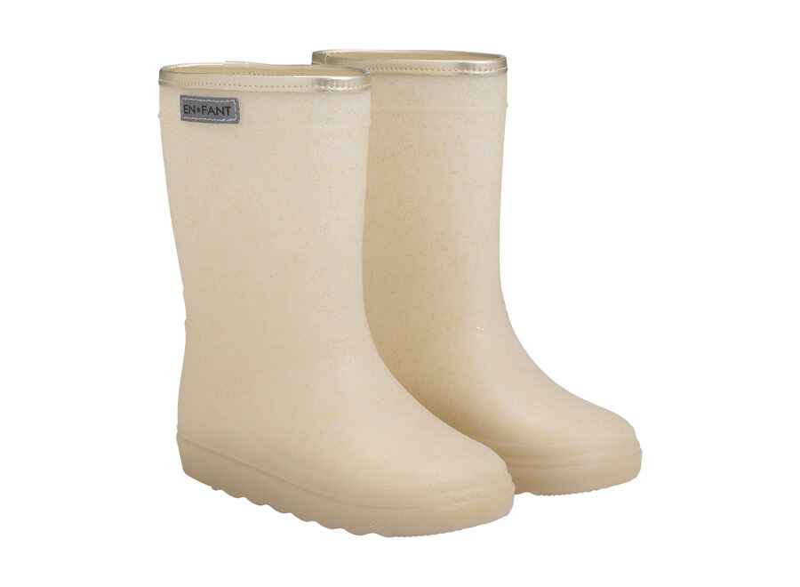 Rain Boots Glitter Sand