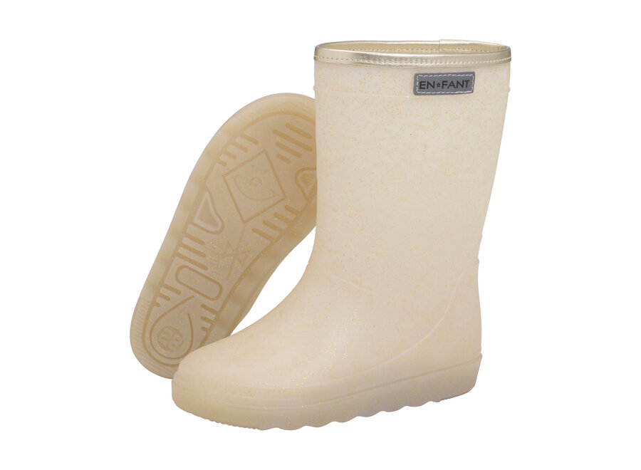 Rain Boots Glitter Sand