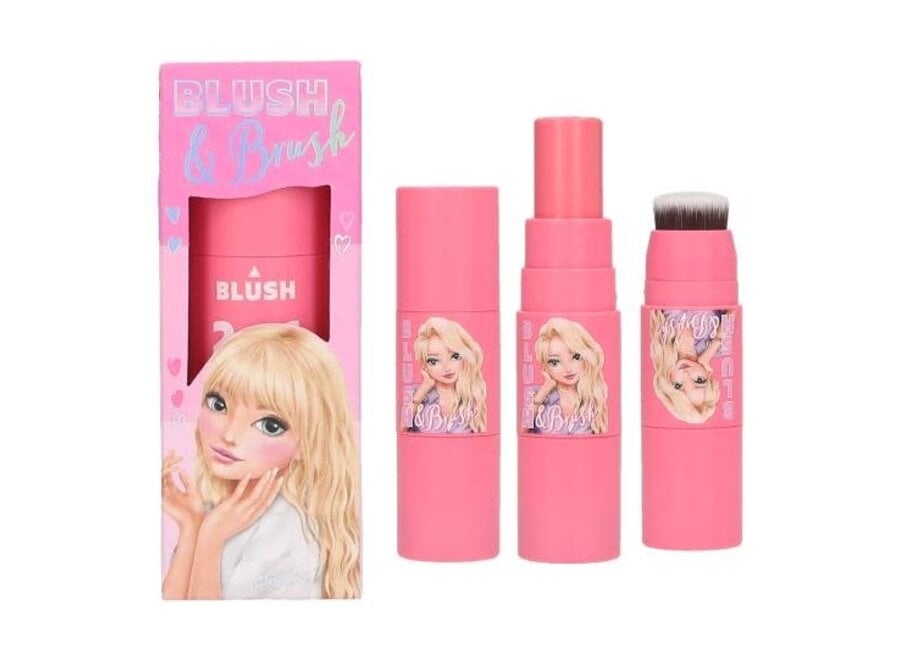TOPModel blush & brush stick BEAUTY and ME