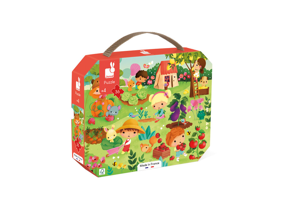 Janod Puzzel - Tuin 36st