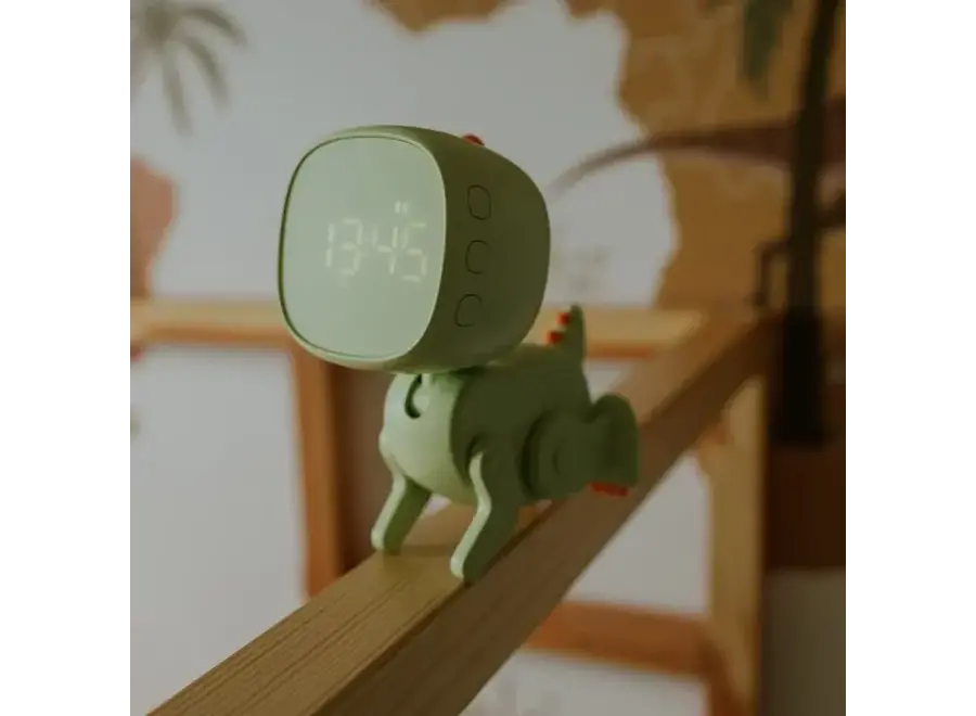 ALARM CLOCK - Robo Dino (Kleur: Green)