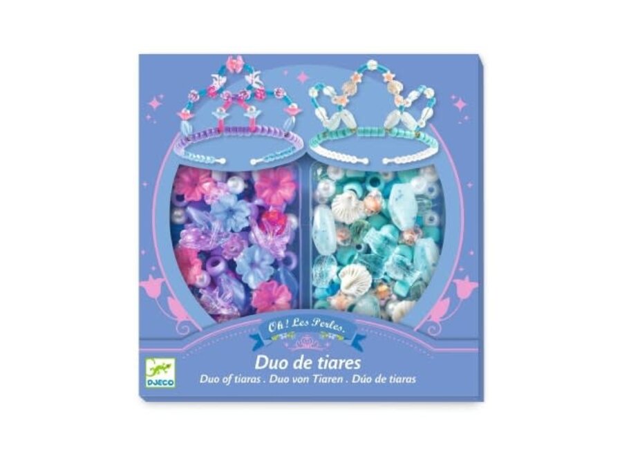 Knutselset Tiara's blauw