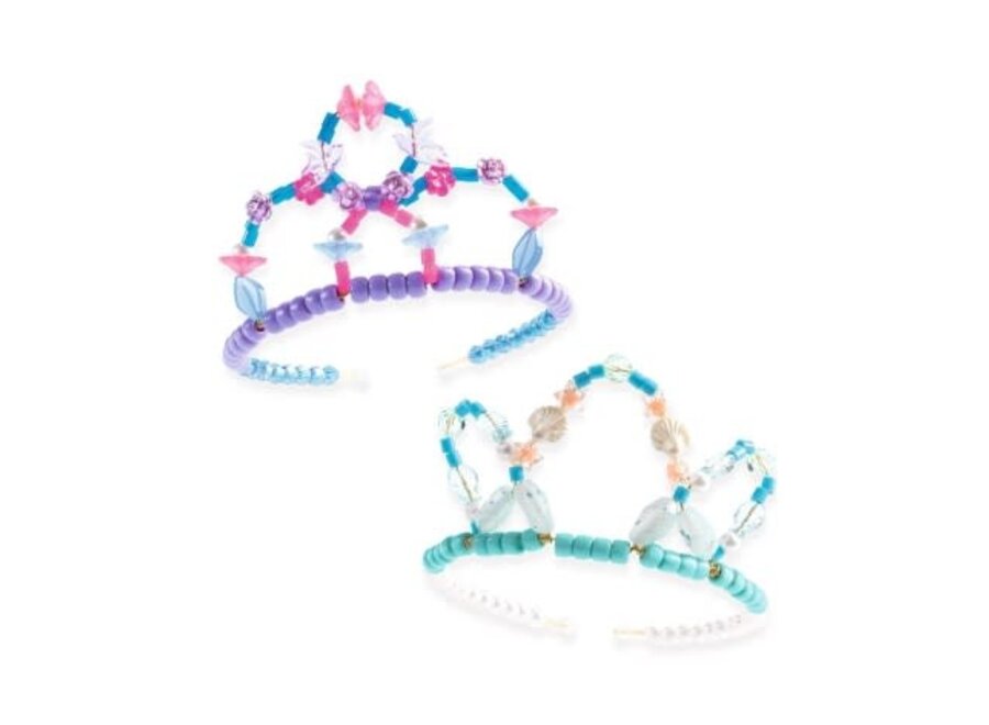 Knutselset Tiara's blauw