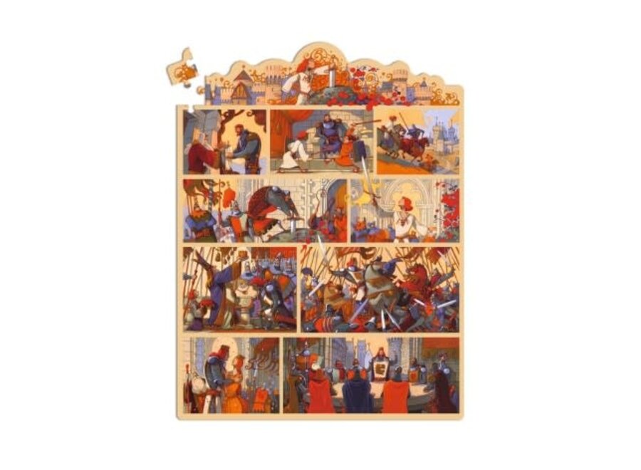 Verhalen puzzel - Koning Arthur
