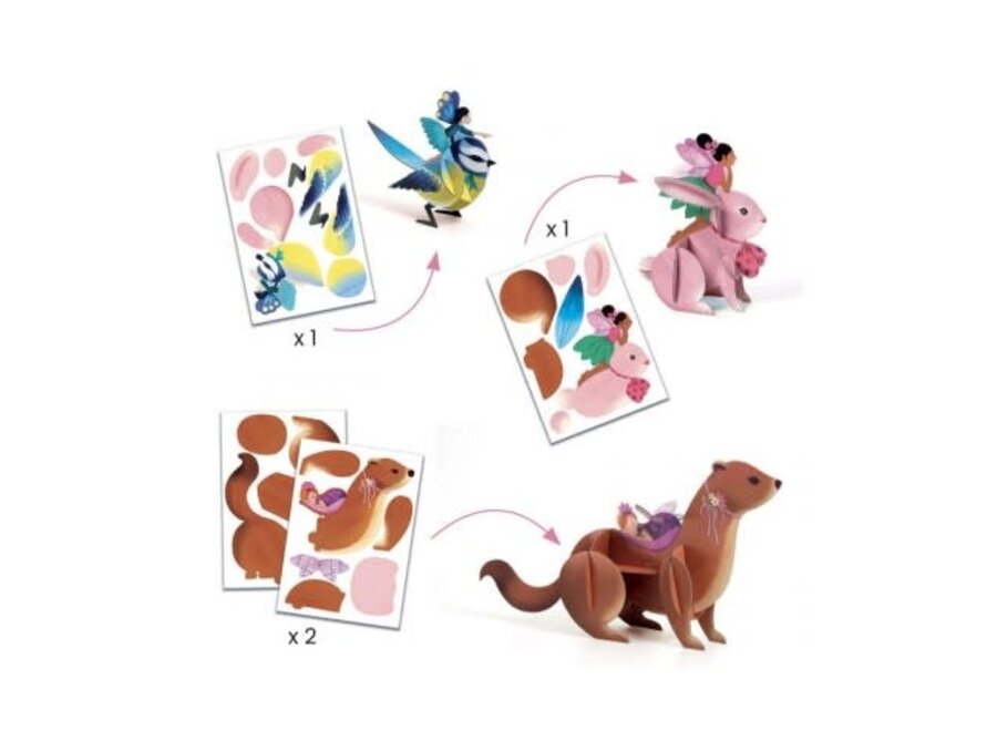 Knutselset 6 activiteiten - elfjes