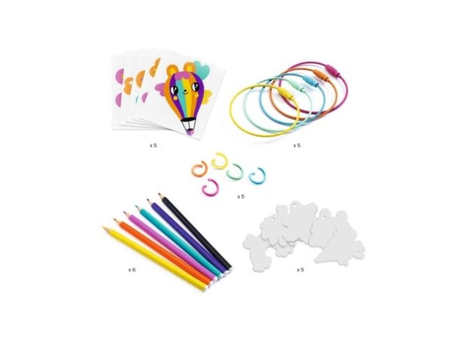 Knutselset - Kawai sleutelhangers maken