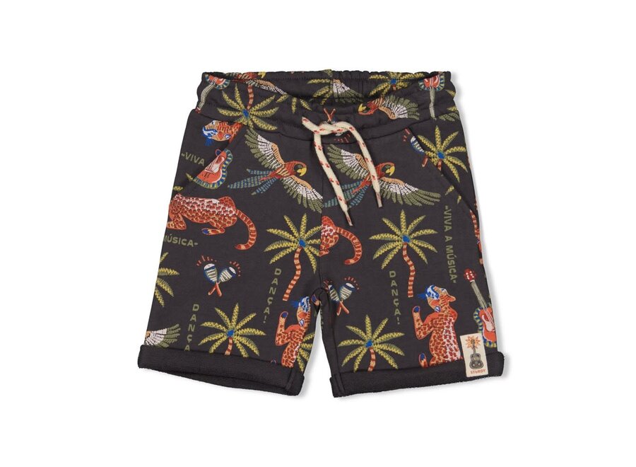 Short AOP - Happy Rio - Antraciet