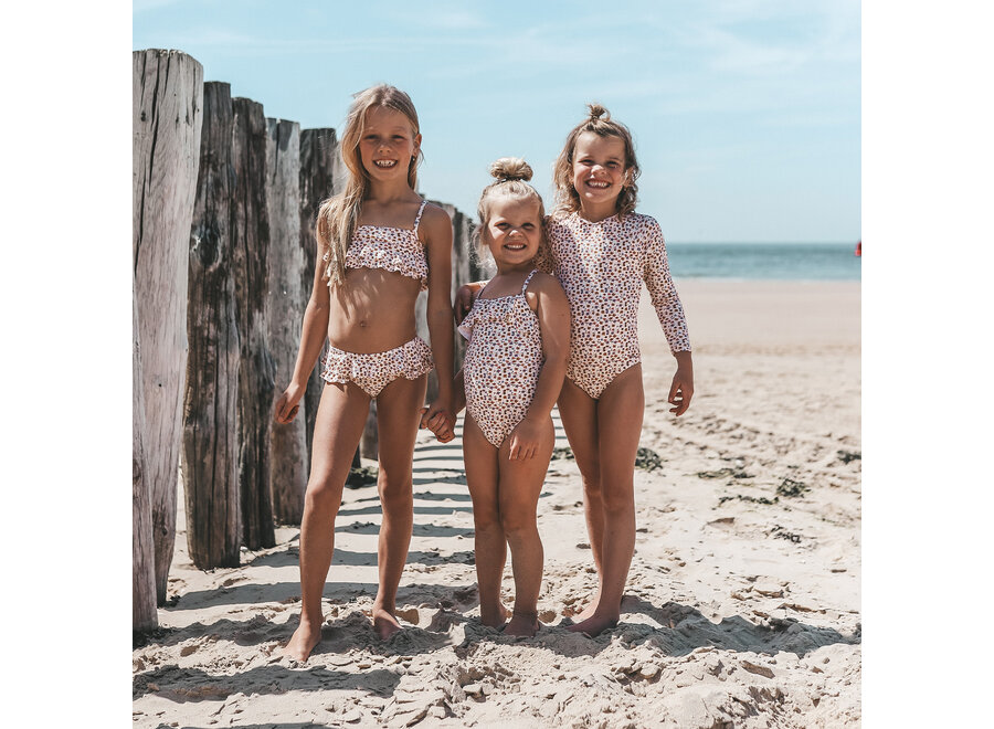 Flower Bud | Swimsuit - Shortbread