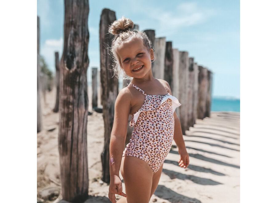 Flower Bud | Swimsuit - Shortbread