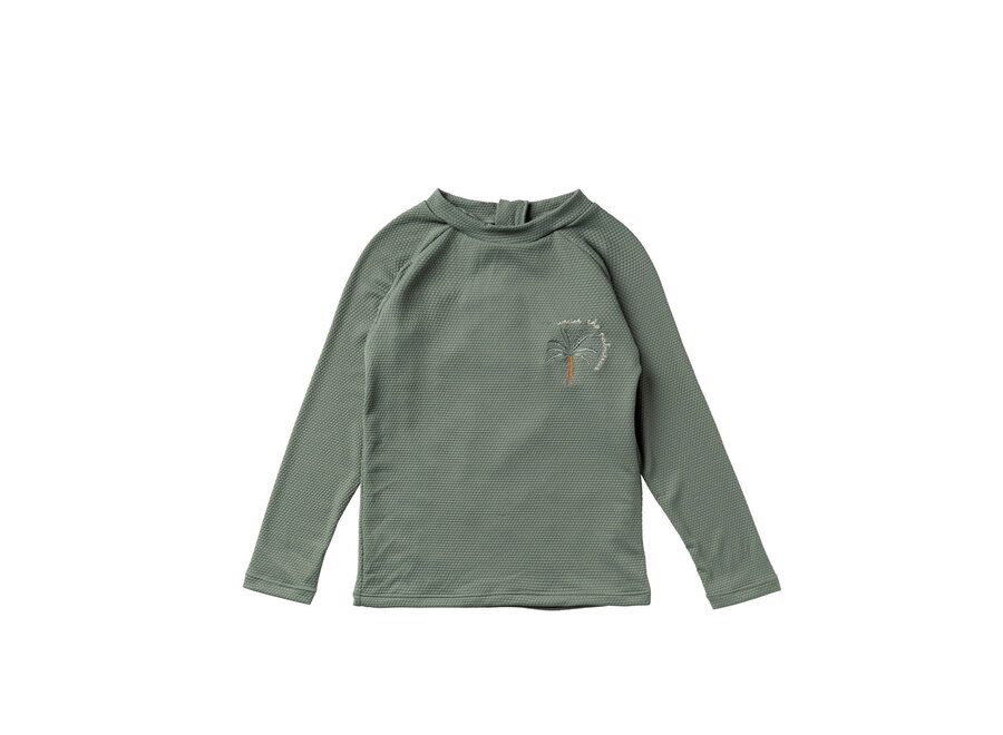 Solid | Swim Longsleeve - Bronze Green