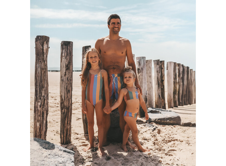 Multi Stripe | Swimsuit - Multi Color