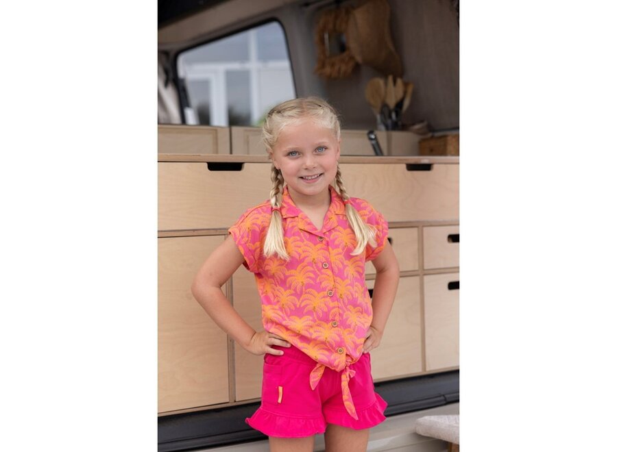 Short ruches - Samba Shake - Fuchsia