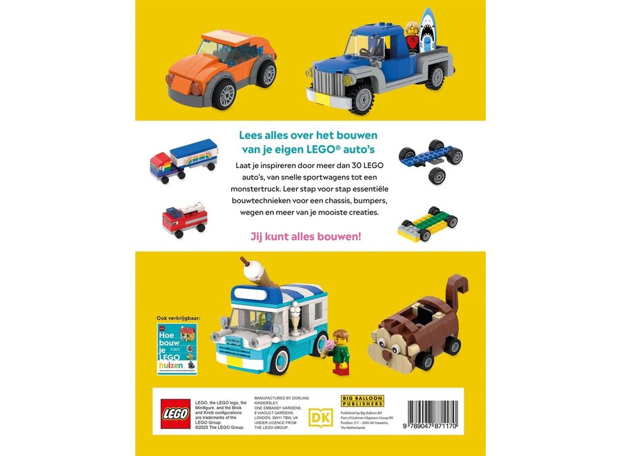 Hoe bouw je LEGO auto's 6+