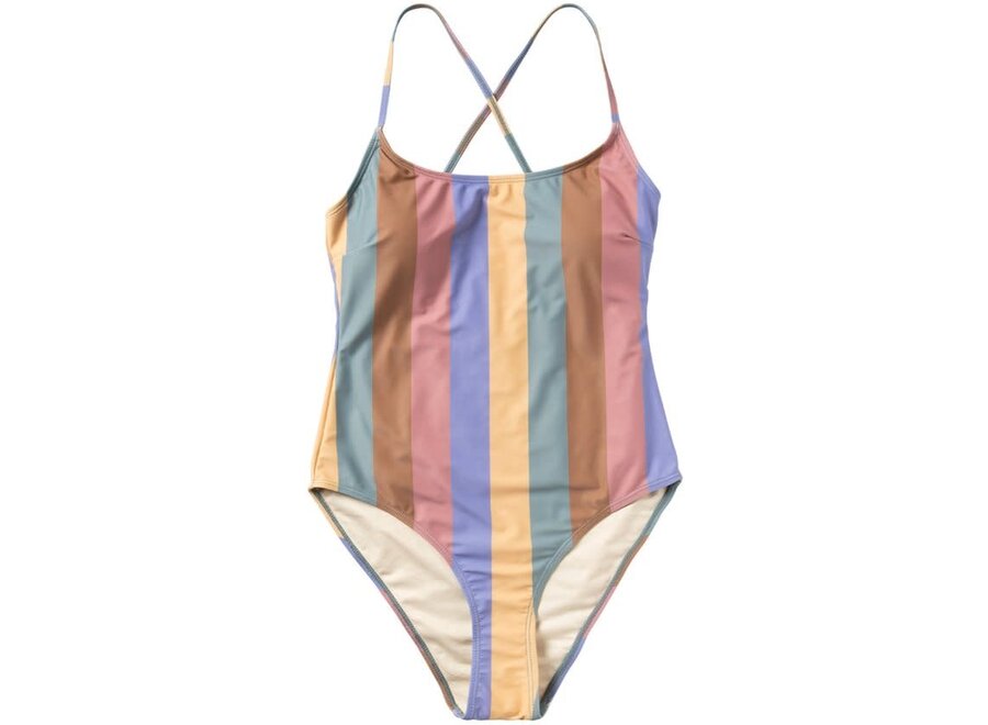 Multi Stripe |  Swimsuit Women