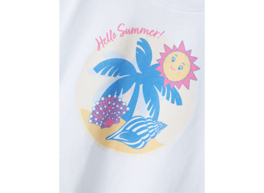 T shirt Jassa Lucent White
