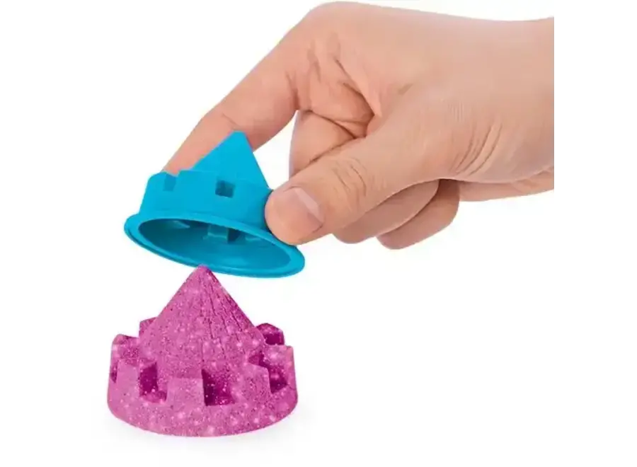 Shimmer, Zandkasteel-Set Met 453 gram Roze Glinsterend