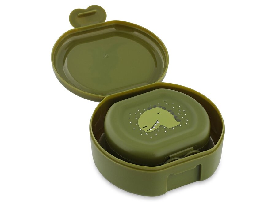 Snackbox met clip - 2 stuks - Mr. Dino
