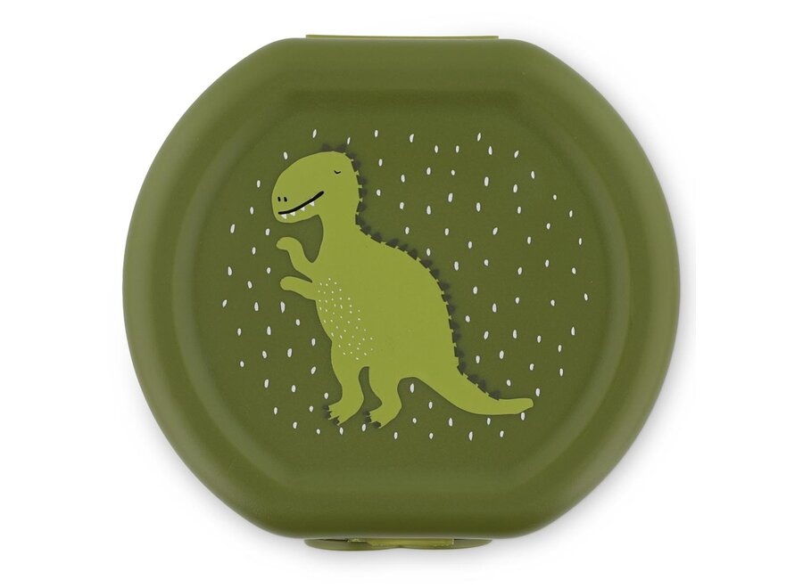 Snackbox met clip - 2 stuks - Mr. Dino