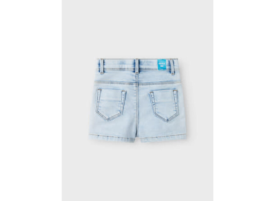 Shorts denim salli Light Blue Bleached