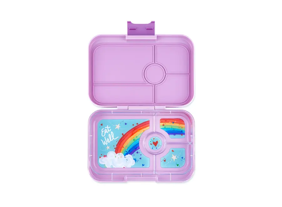 Tapas XL met 4-vakken - Seville Purple / Rainbow tray 4 vakken