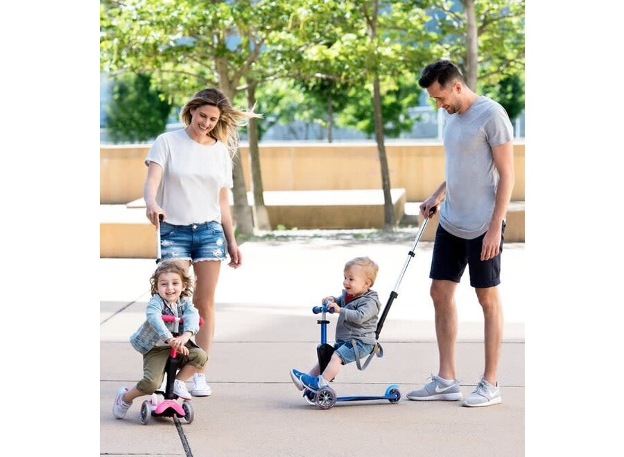 Mini Deluxe 3in1 Push LED roze