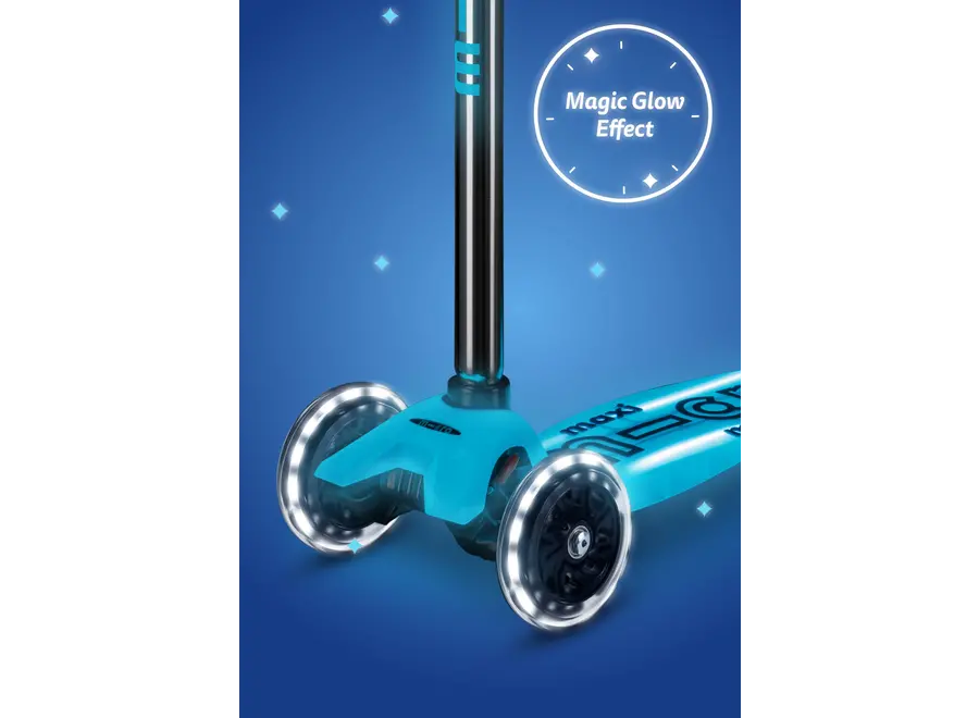 Maxi Micro Deluxe Glow LED Plus Crystal Blauw