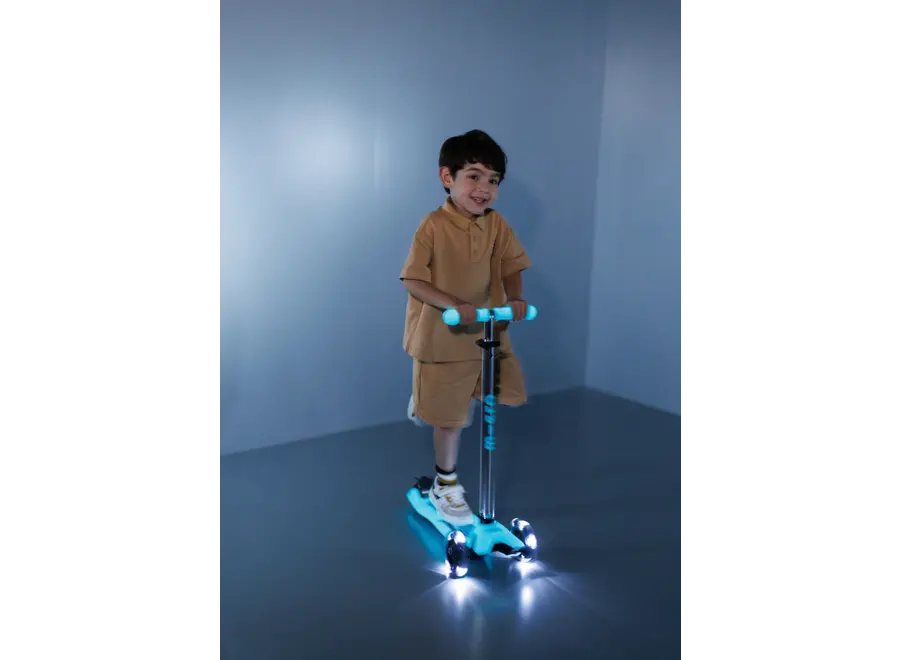 Maxi Micro Deluxe Glow LED Plus Crystal Blauw
