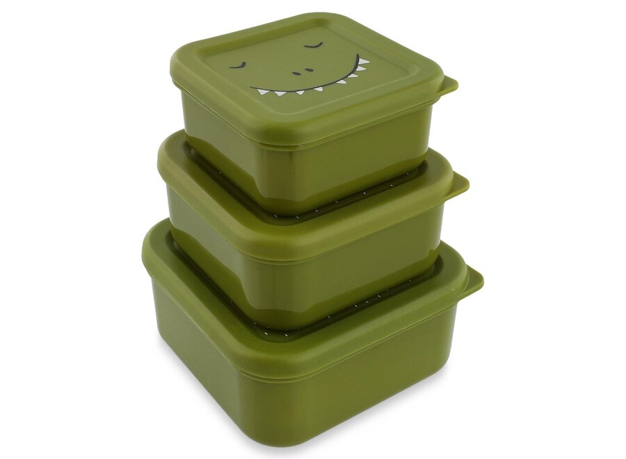 Snackbox set - 3-delig - Mr. Dino