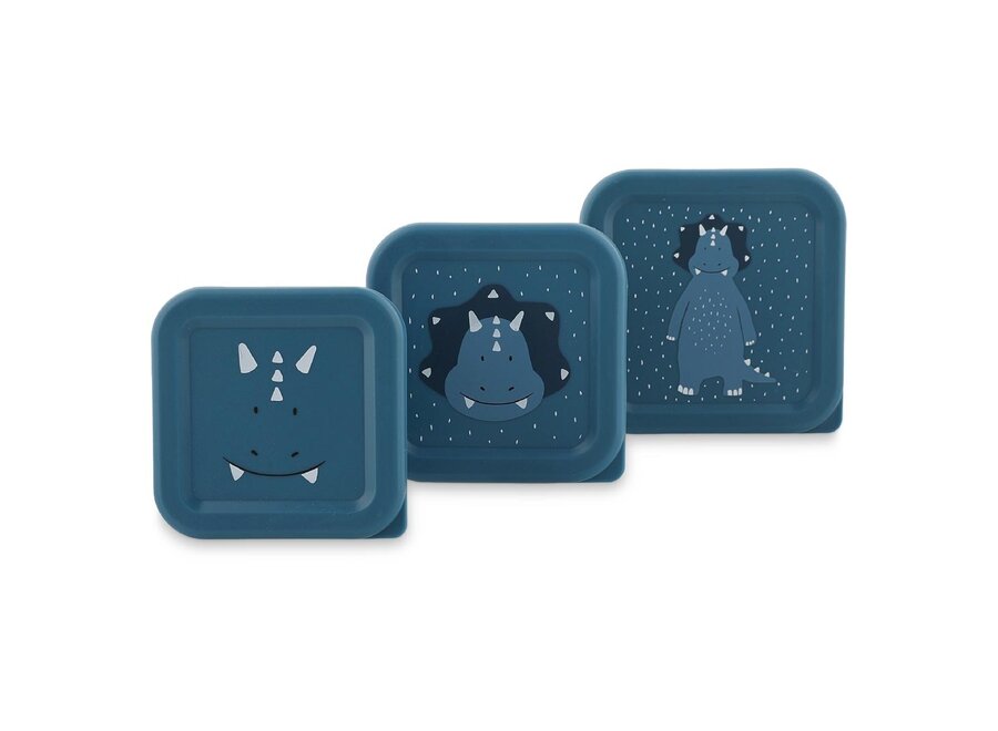 Snackbox set - 3-delig - Mr. Triceratops