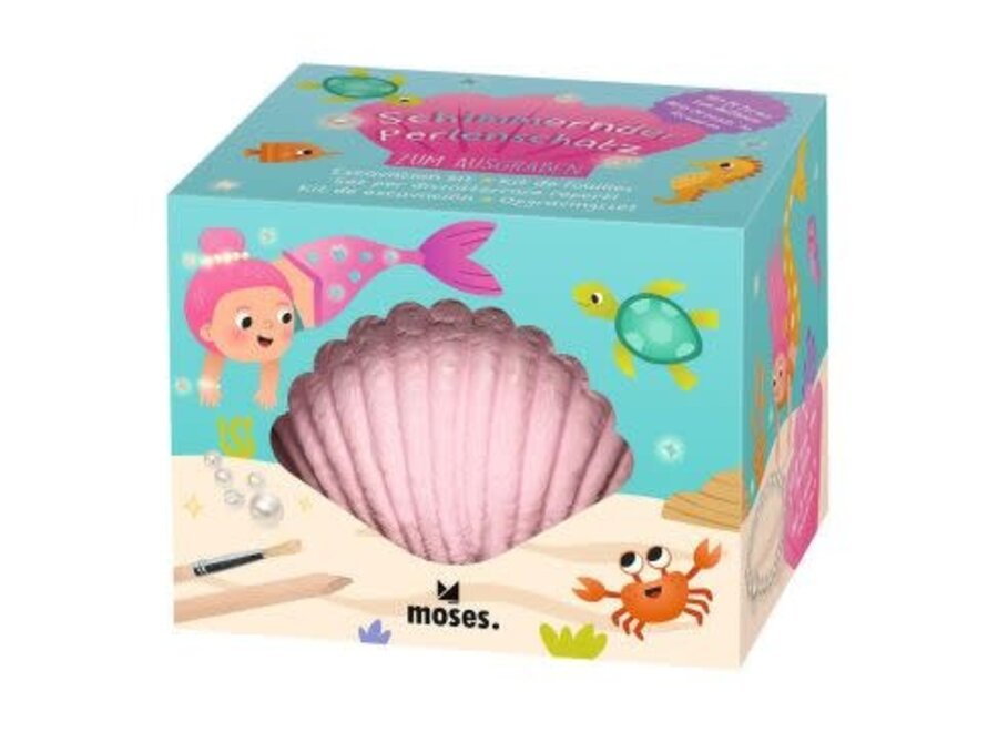 Magische uithak schelp parelarmband