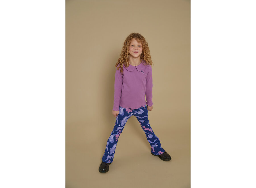 Longsleeve rib - Wild Soul - Violet