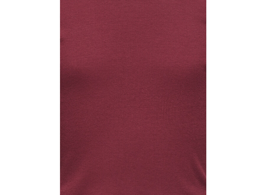 Longsleeve Bina top life - Cabernet