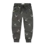 Sweatpants space cat print  Washed black