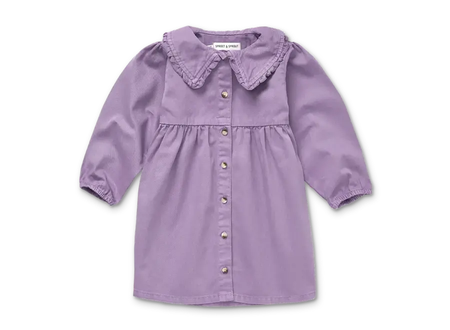 Denim dress lavender
