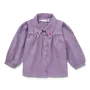 Girls denim blouse purple Lavender