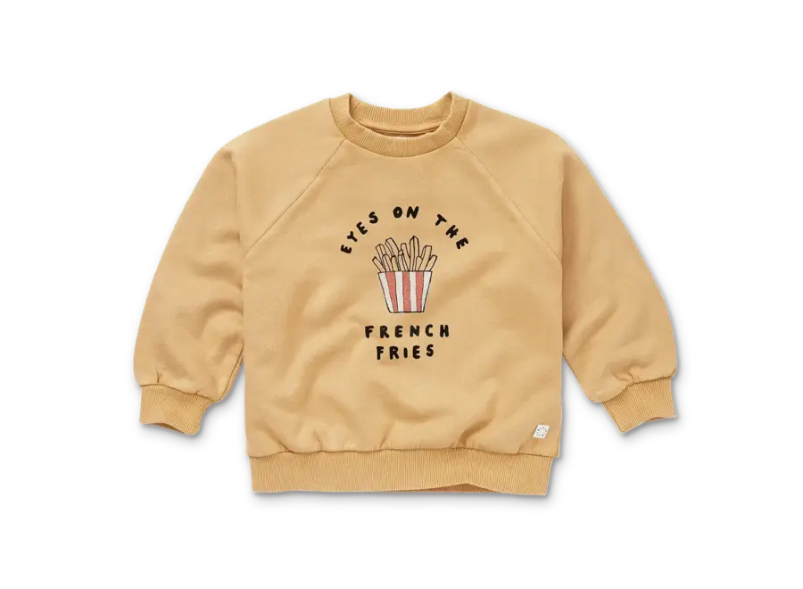 Sweatshirt french fries Sand