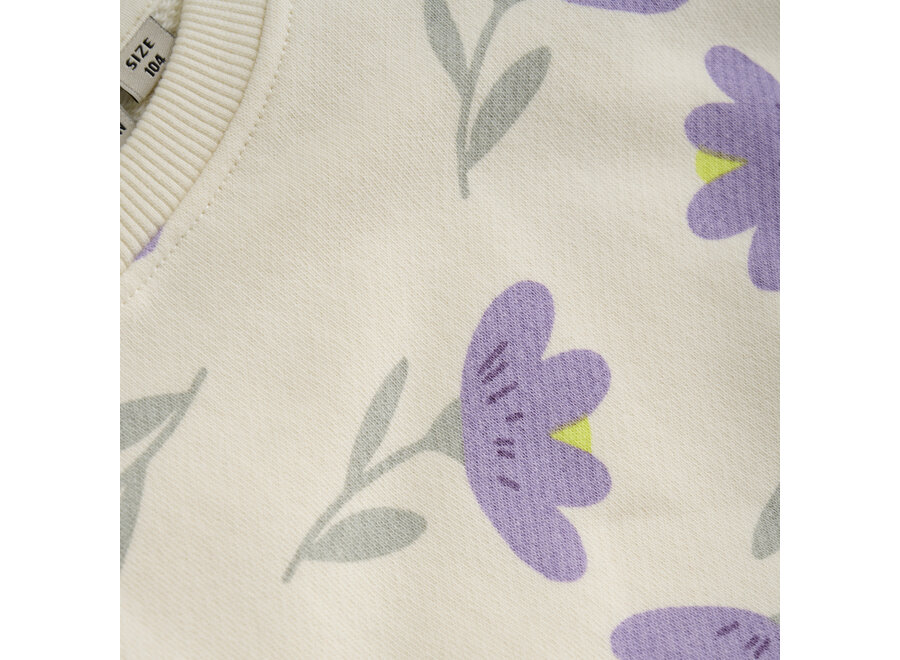 Sweater Flowers - Off White