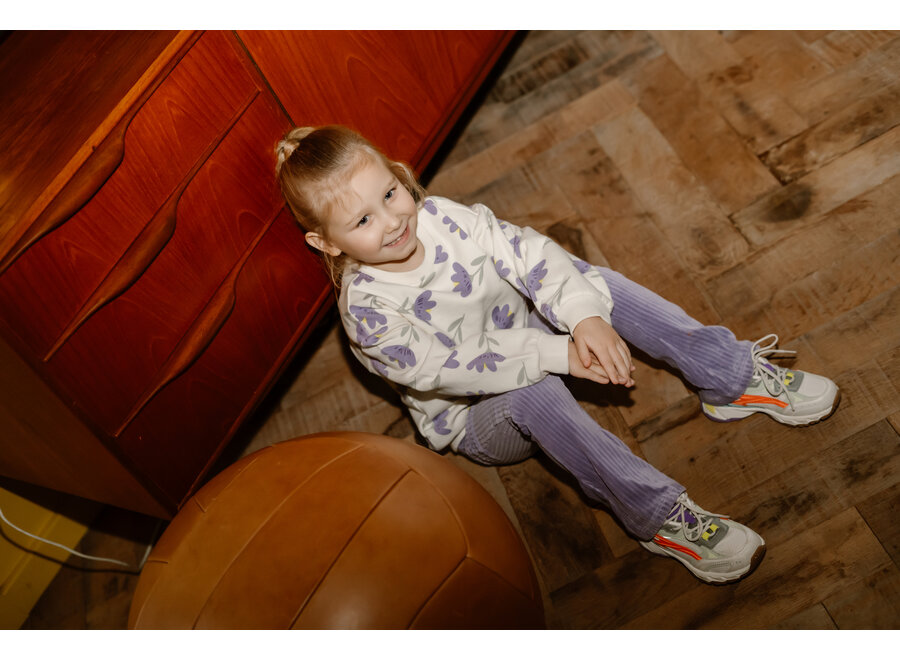 Sweater Flowers - Off White