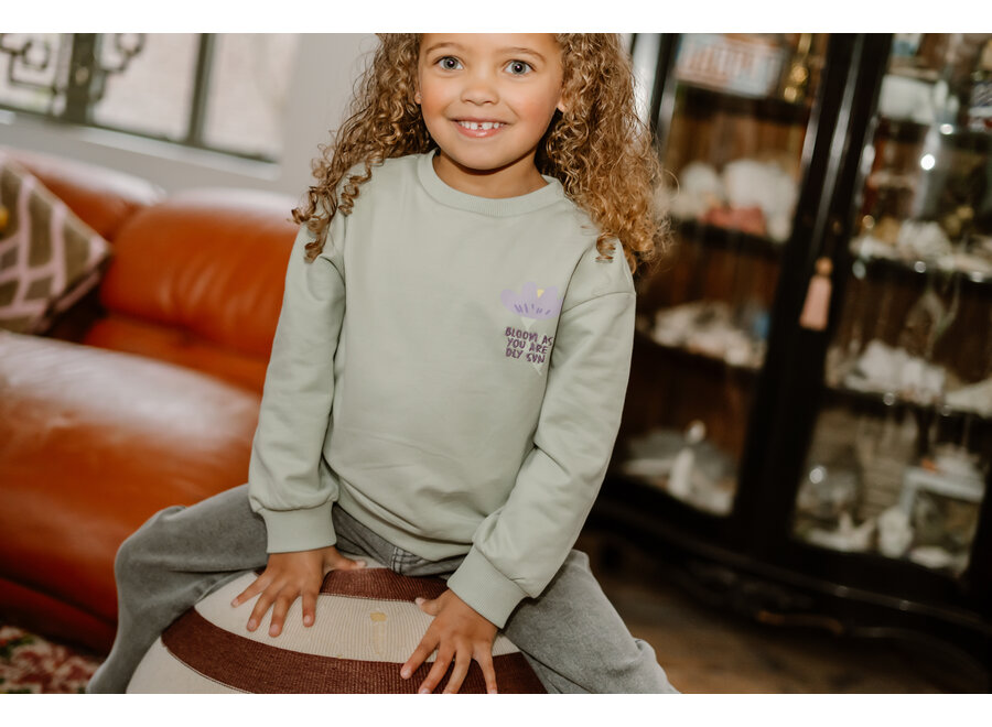 Sweater Backprint - Cool Mint