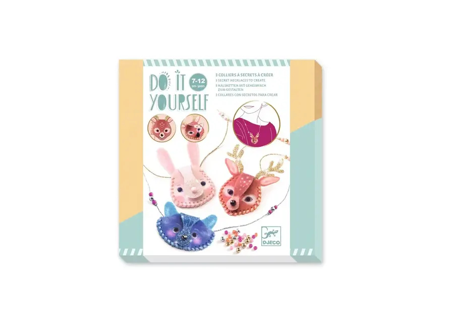 Knutselpakket DIY - Kettingen maken - glinsterend