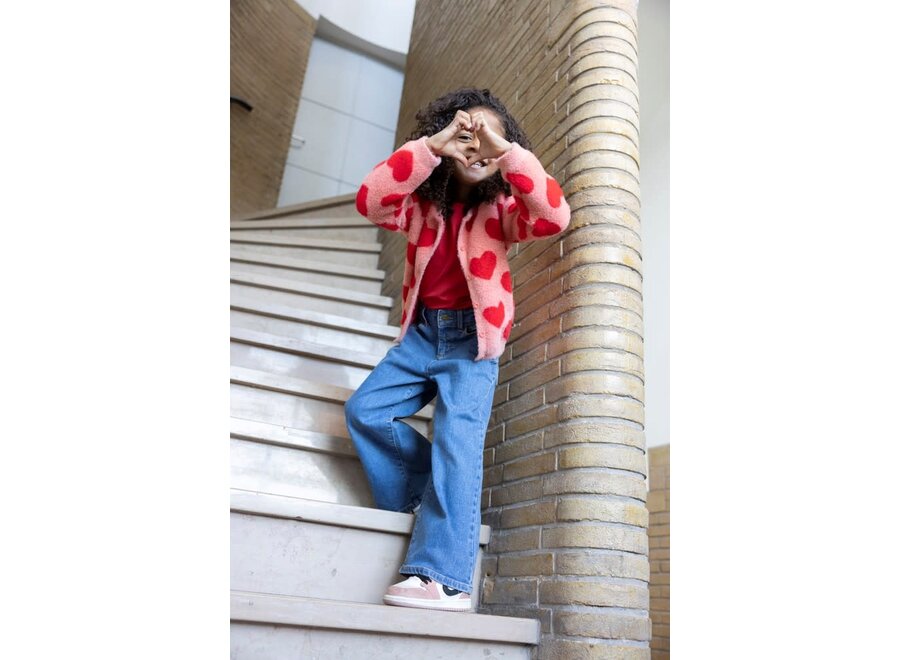 Longsleeve - Queen Of Hearts - Rood