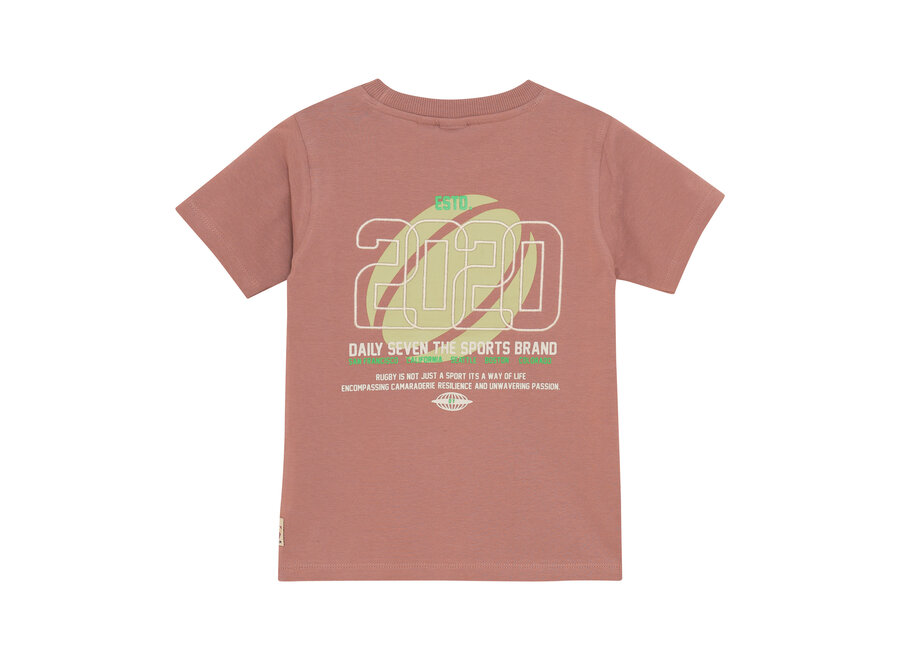 T-shirt Backprint - Rose Burlwood