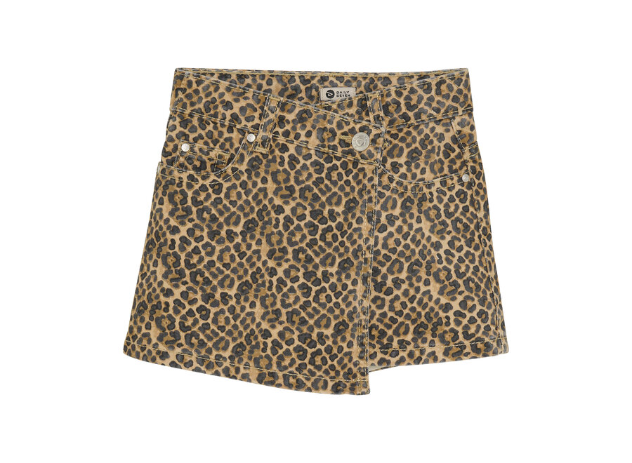 Twill Skort Animal - Sand