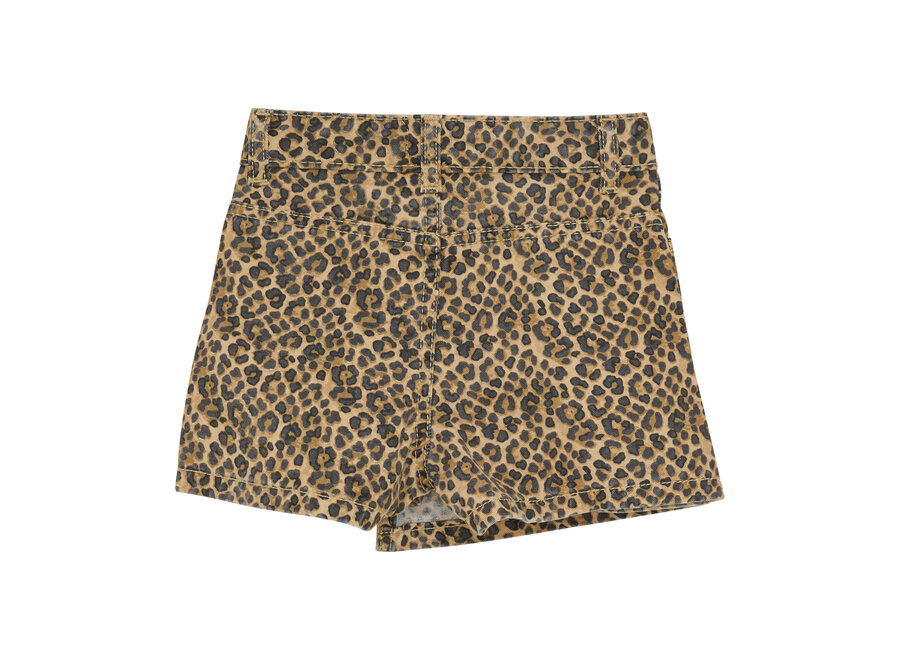 Twill Skort Animal - Sand